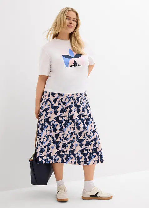 T-Shirt aus reiner Baumwolle, bonprix