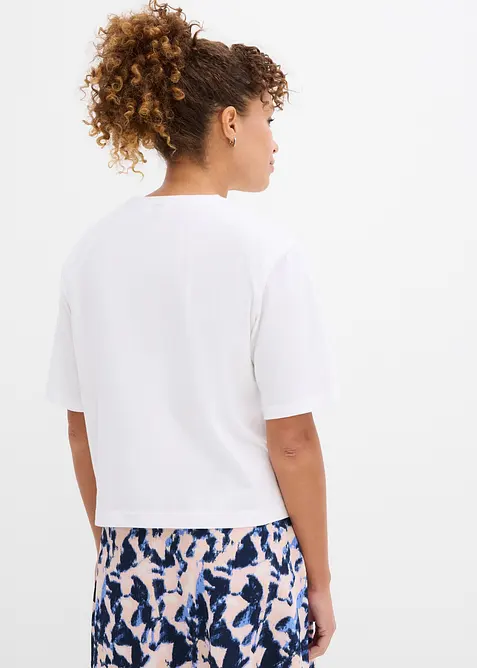 T-Shirt aus reiner Baumwolle, bonprix