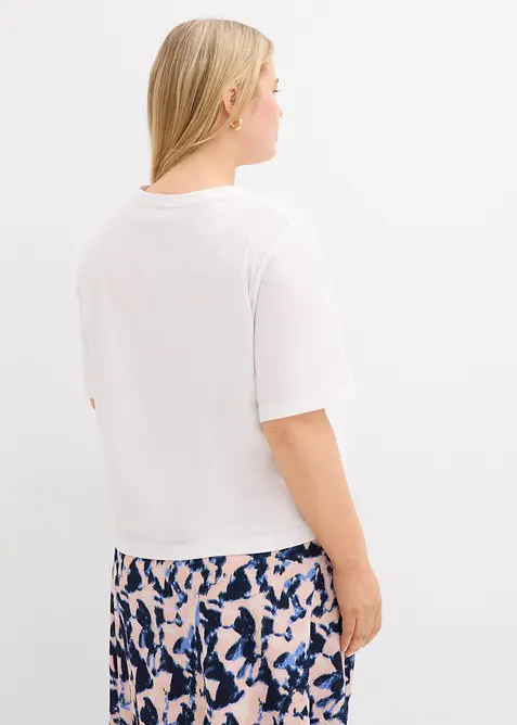 T-Shirt aus reiner Baumwolle, bonprix