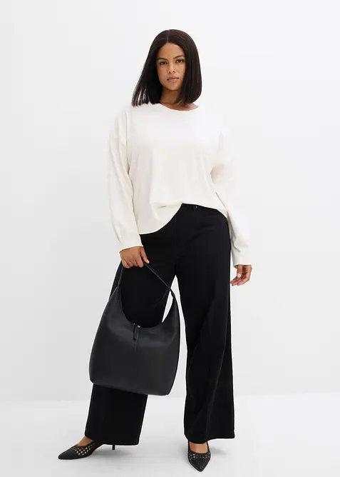 Langarmshirt aus reiner Baumwolle, bonprix