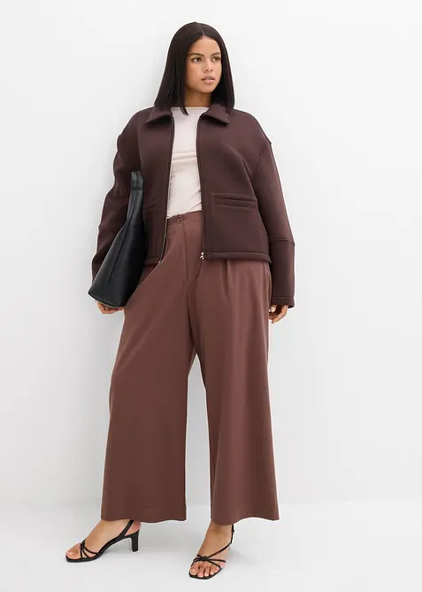 Veste courte en matière néoprène, bonprix