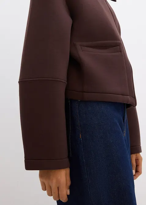 Kurze Jacke aus Scuba, bonprix