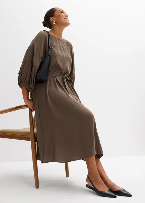 Kleid aus Crinkleware, bonprix