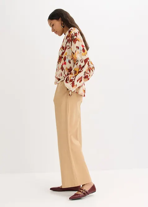 Tunikabluse mit metallischen Garn, bonprix