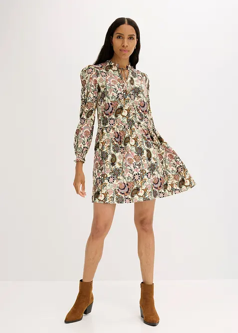 Robe-tunique imprimée, bonprix