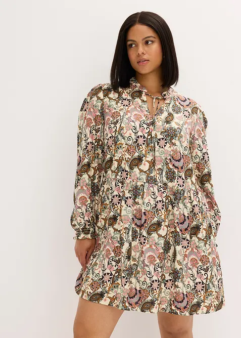 Bedrucktes Tunika-Kleid, bonprix