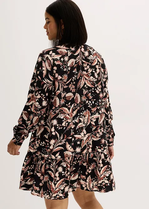 Midikleid aus reiner Viskose, bonprix