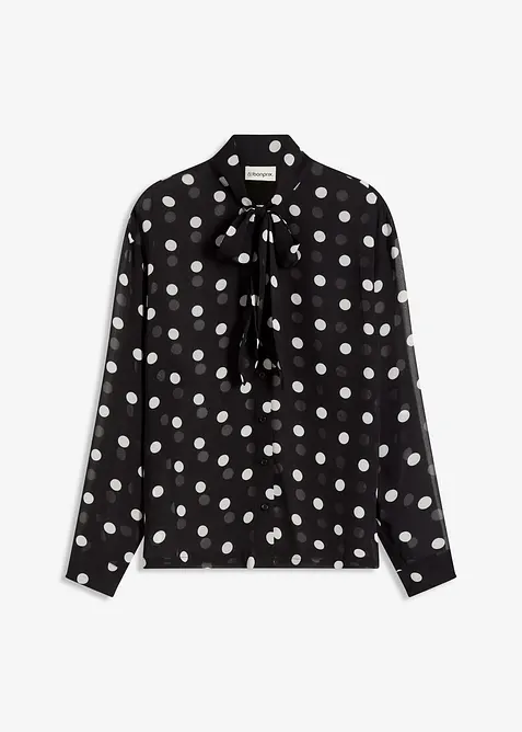 Blouse &agrave; lavalli&egrave;re, bonprix