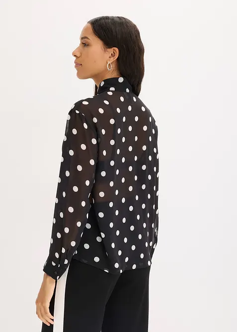 Blouse &agrave; lavalli&egrave;re, bonprix