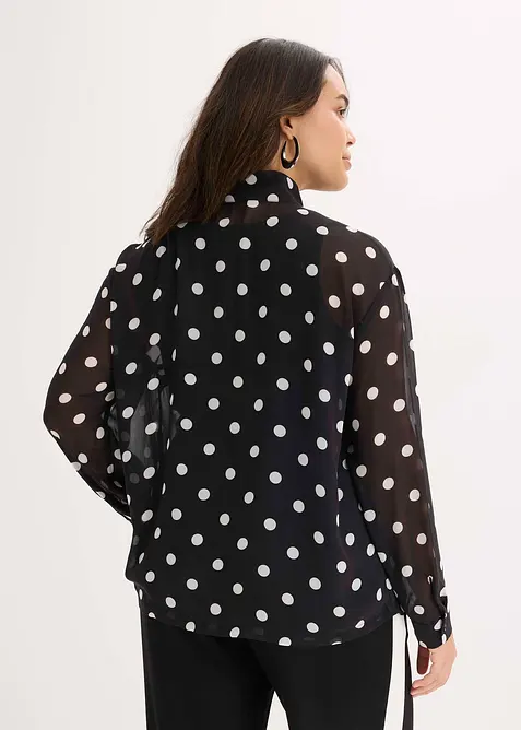 Blouse &agrave; lavalli&egrave;re, bonprix