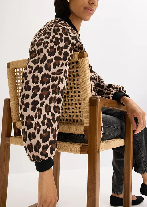 Blouson aus fließendem Satin, bonprix