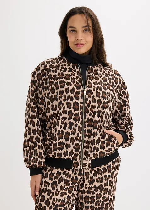 Blouson aus flie&szlig;endem Satin, bonprix