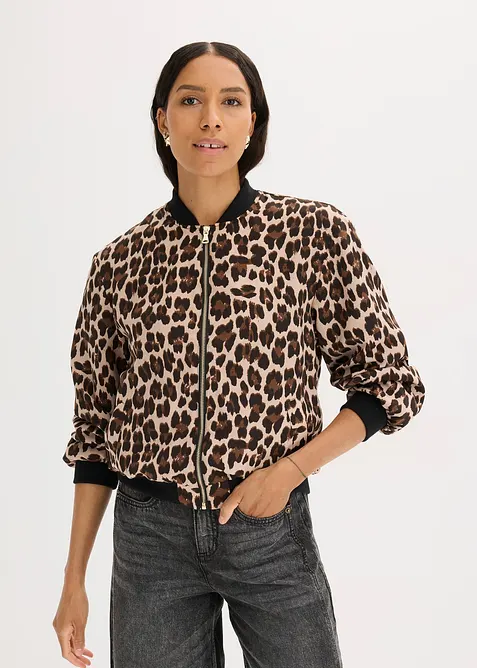 Blouson aus fließendem Satin, bonprix