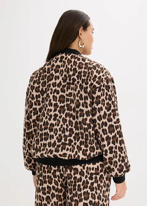 Blouson aus flie&szlig;endem Satin, bonprix