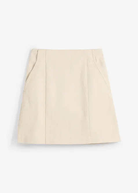 Jupe en twill 100% coton, bonprix