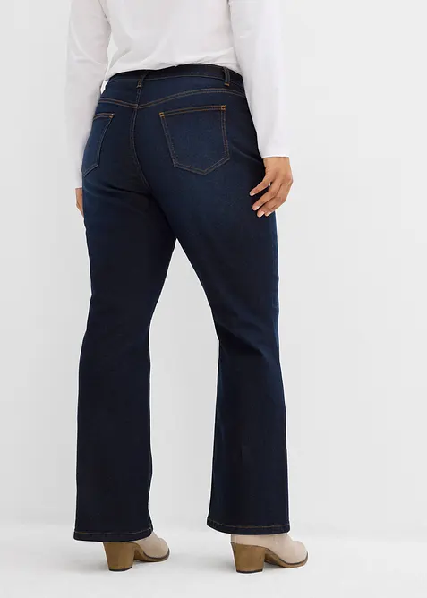 Jean bootcut, taille mi-haute, bonprix