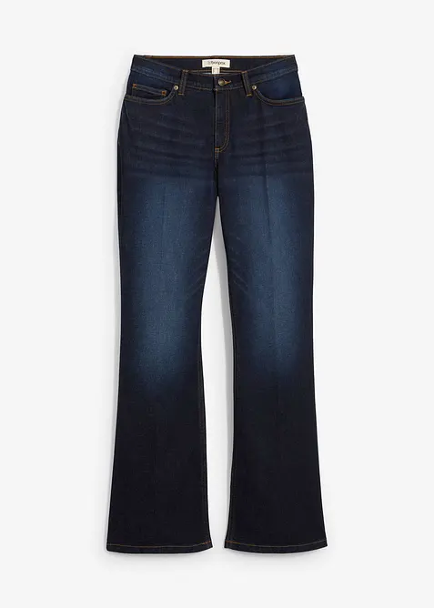 Bootcut-Jeans Mid Waist, bonprix