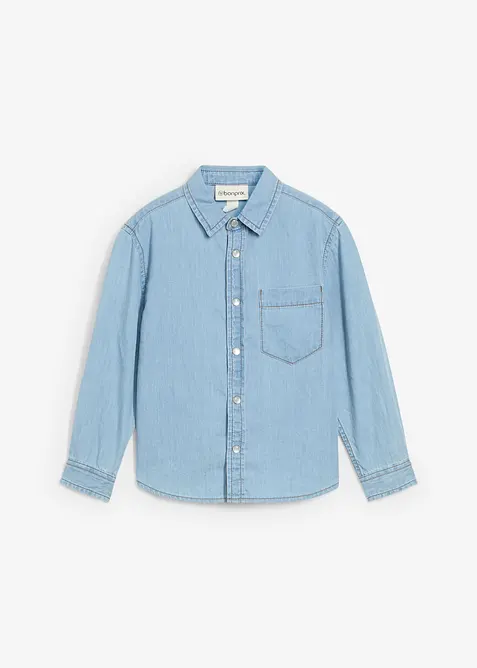 Jeanshemd aus reiner Bio-Baumwolle, bonprix