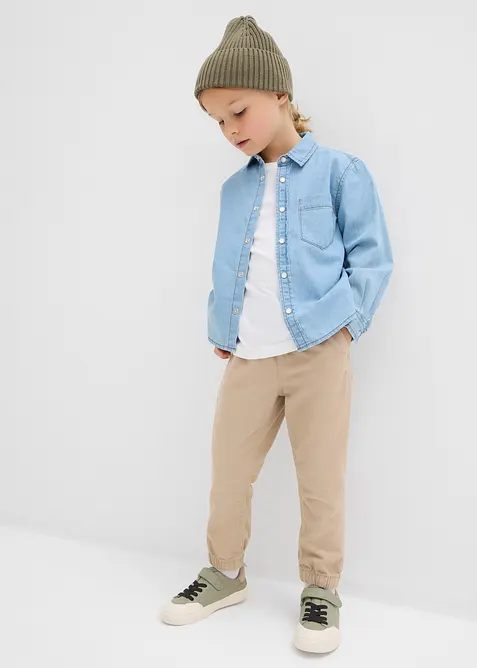 Jeanshemd aus reiner Bio-Baumwolle, bonprix