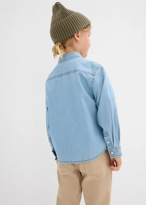 Jeanshemd aus reiner Bio-Baumwolle, bonprix
