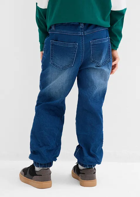 Jean-jogging droit taille &eacute;lastiqu&eacute;e, Regular, bonprix