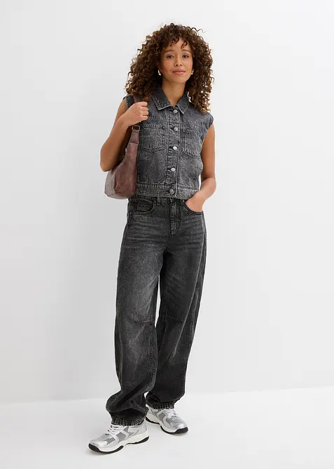 Jeansweste aus Baumwolle, bonprix