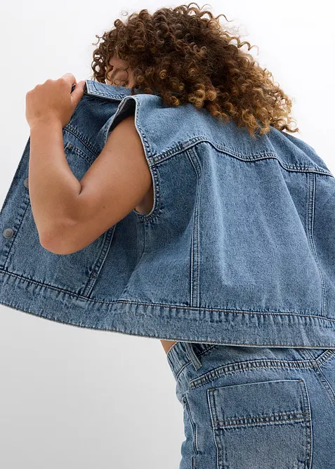 Jeansweste aus Baumwolle, bonprix