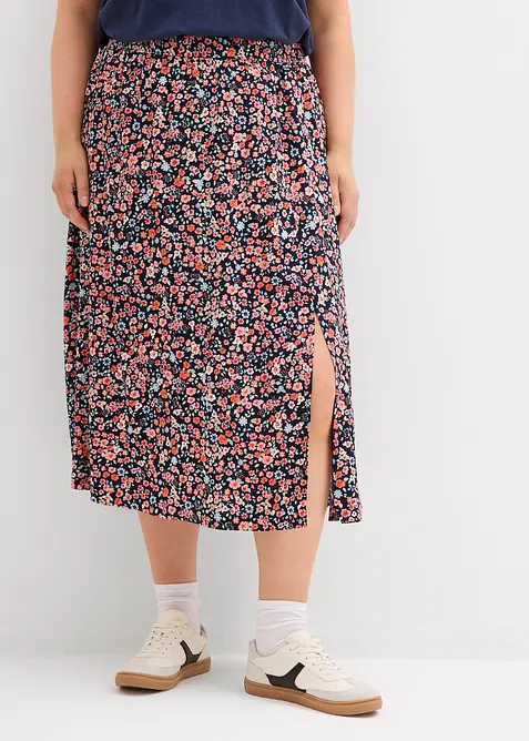 Midirock aus Viskose, bonprix