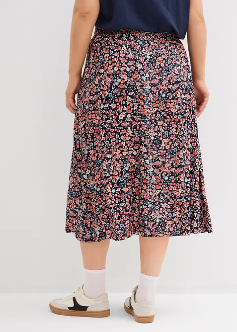 Midirock aus Viskose, bonprix