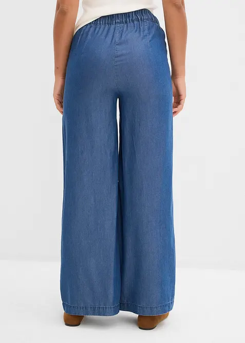 Pantalon large en Lyocell fluide, bonprix