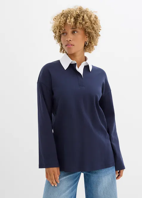 Polo en interlock, bonprix