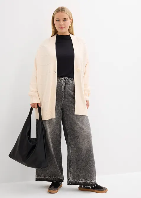 Longstrickjacke, bonprix