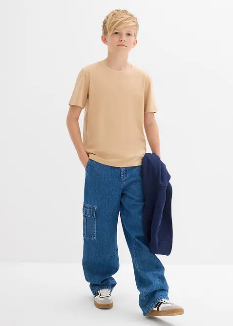 T-Shirt aus reiner Bio-Baumwolle (3er Pack), bonprix