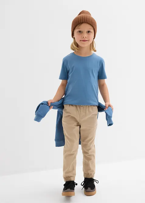 Lot de 3 T-shirts 100% coton, bonprix