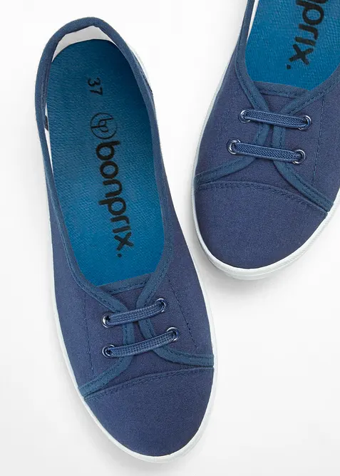 Ballerinas mit dekorativer Schnürung, bonprix