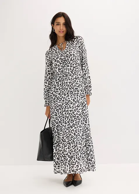 Maxikleid aus reiner Viskose, bonprix