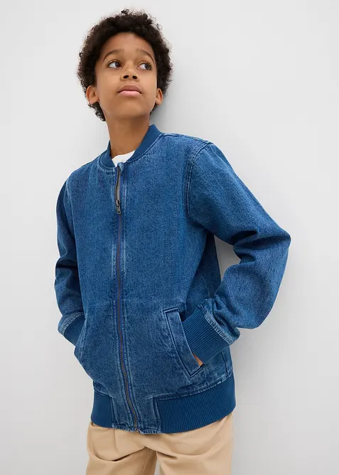 Blouson en jean 100% coton, bonprix