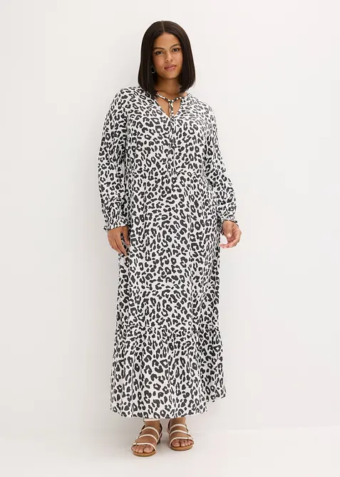 Maxikleid aus reiner Viskose, bonprix