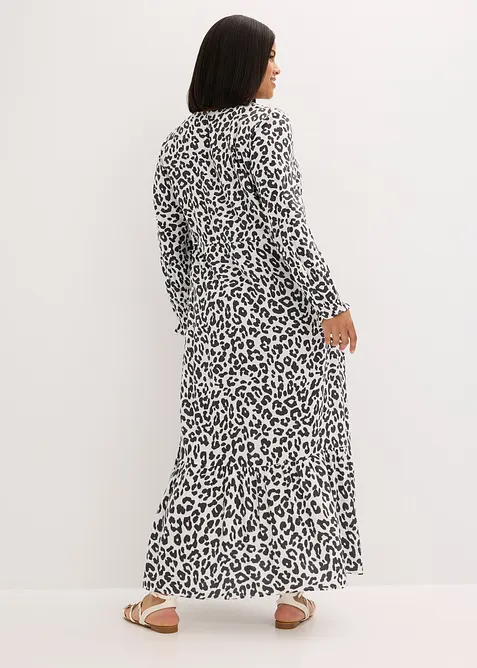 Maxikleid aus reiner Viskose, bonprix