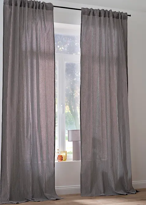 Tringle à rideau embout rondelle, bonprix