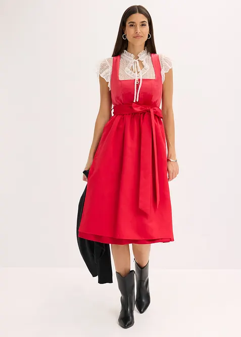 Chemisier de Dirndl en tulle plumetis, bonprix