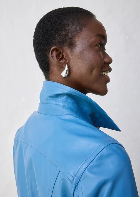 Lederjacke aus Lammnappa, bonprix