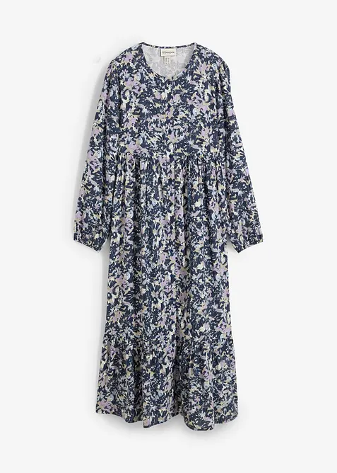 Robe blouse en viscose fluide, bonprix