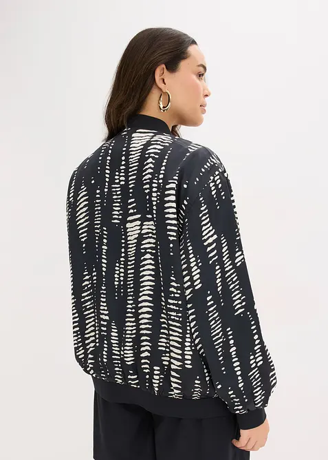 Blouson aus fließendem Satin, bonprix