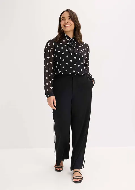 Blouse &agrave; lavalli&egrave;re, bonprix