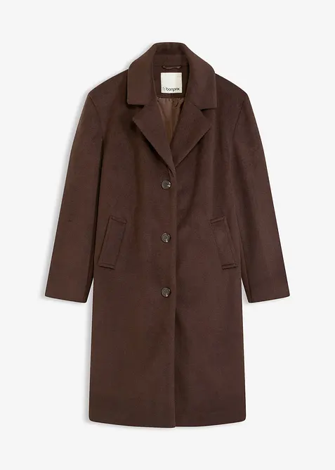 Kurzmantel in Wolloptik, bonprix