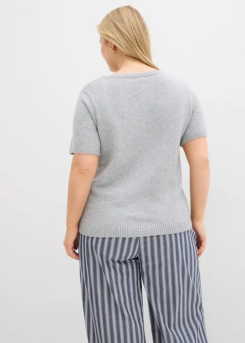 Strickjacke, Kurzarm, bonprix