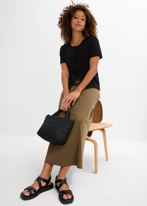 Strickjacke, Kurzarm, bonprix