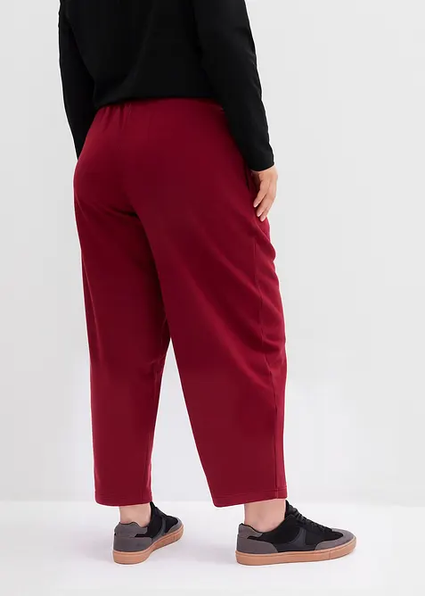 Barrel-Sweathose aus reiner Bio-Baumwolle, bonprix