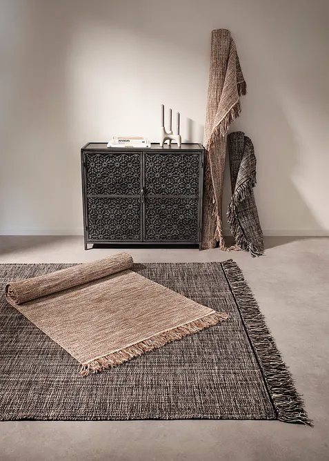 Tapis kilim à franges, bonprix